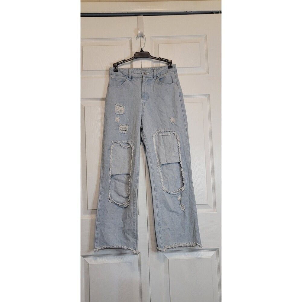 Chelsea & Violet Ripped Jeans Junior High Rise See measurements
